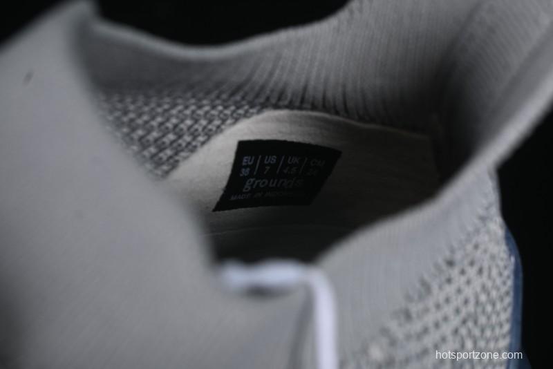 Grounds Big Bubble Heightening Thick Sole Sneakers - AJE5
