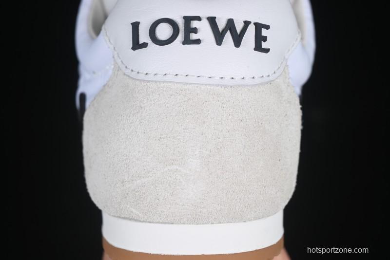 Loewe Ballet Runner 2.0 Sneakers Retro Style Low-Profile Casual Sports Shoes with Asymmetric Toe Design - Ballet Runner 2.0