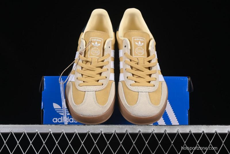 Adidas Originals Gazelle Indoor JI3523 Retro Casual Slip-Resistant Wear-Resistant Low-Top Sneakers - JI3523