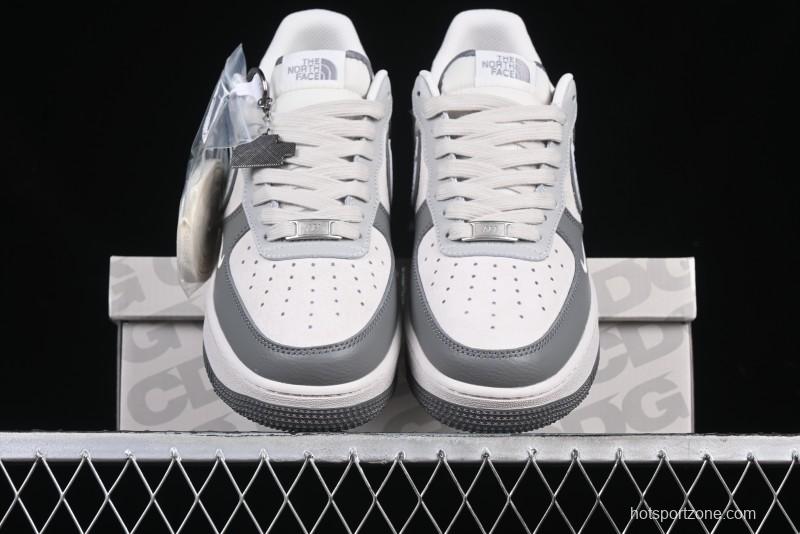 Nike Air Force 1 '07 Low The North Face x CDG Light Grey Casual Sneakers - DM6688-050