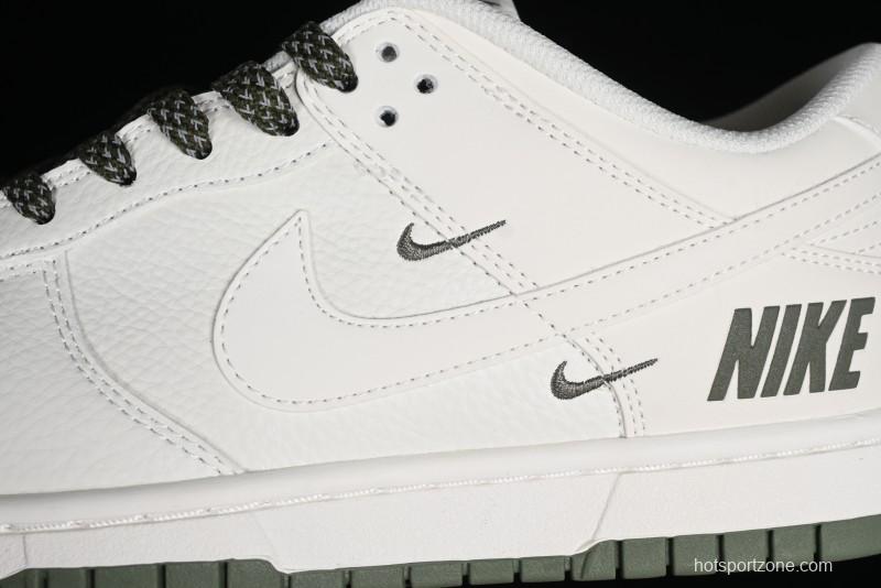Nike SB Dunk Low Collaboration Triple Swoosh Military Green Low-Top Casual Skateboarding Shoes - NK5639-323