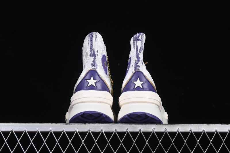 Converse Legacy Run Star Snake Year Limited Edition Platform Sneakers with Cushioned Sole - A13350C