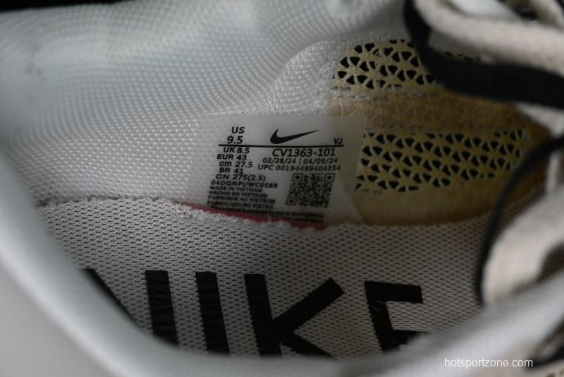 Nike Sacai VaporWaffle 3.0 Deconstructed Sneakers with Overlapping Swoosh and Dual Tongue - CV1363-101