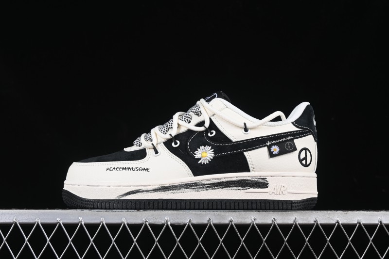 Nike Air Force 1 '07 Low GDragon Collaboration Daisy Graffiti Lace-Up Low-Top Casual Sneakers - DM6688-011