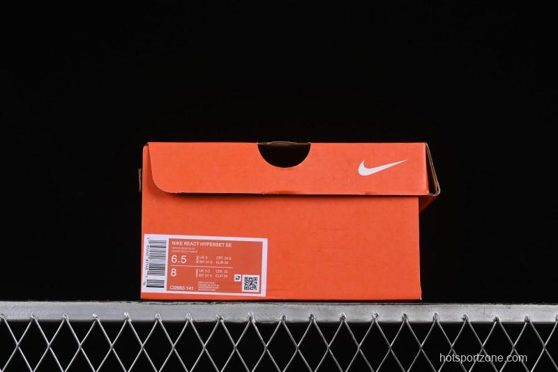 Nike React HyperSet Lightweight Low-Top Training Basketball Shoes - CI2955-141