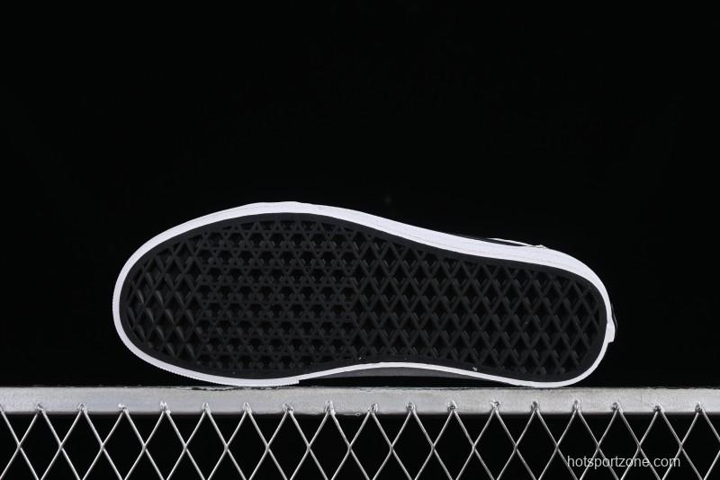 Vans Buzz Old Skool Peace Dove Classic Canvas Patchwork Low-Top Skate Shoes - VN000CR5BPB