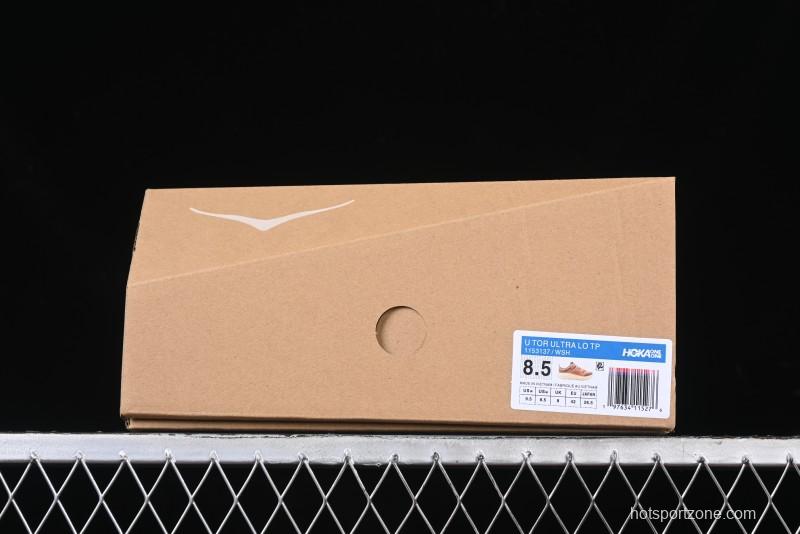 HOKA ONE ONE Tor Ultra Low Round Toe Cushioned Durable Low Top Hiking Shoes - 1153137 WSH