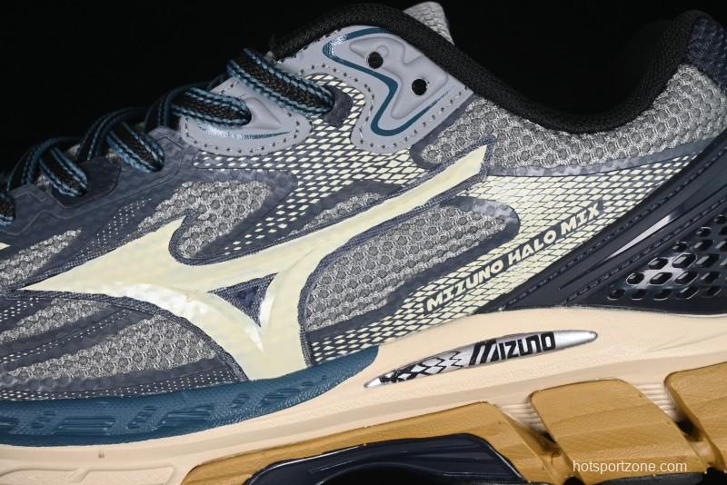 Mizuno Halo Mix Breathable Low-Top Casual Running Shoes - D1GH240805