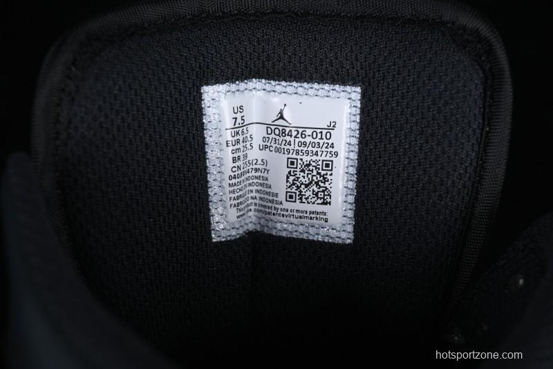 Nike Air Jordan 1 Mid AJ1 Basketball Shoes in Black White Gray - DQ8426-010