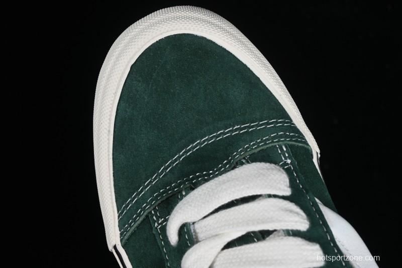 Vans Classics Knu Skool Green Platform Sneakers - VN0AUAK374