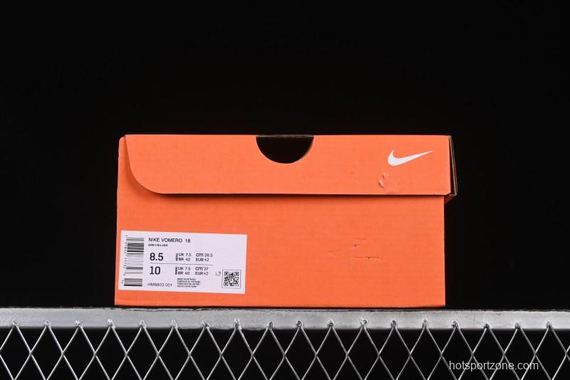 Nike Air Zoom Vomero 18 Lunar Retro Running Shoes with Built-in Zoom Air Cushion - HM6803-001