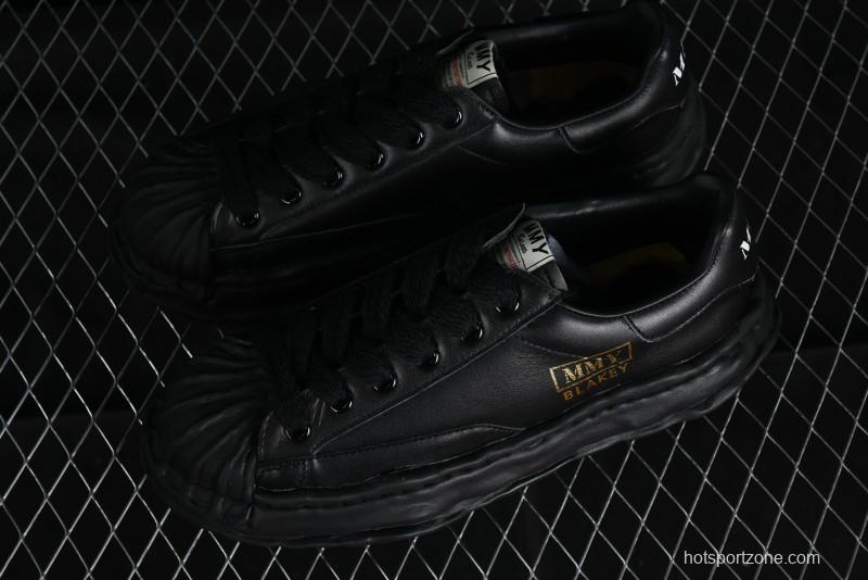 Wayne Original Sole Leather Low Sneaker with Melted Ice Cream Outsole - W.E5