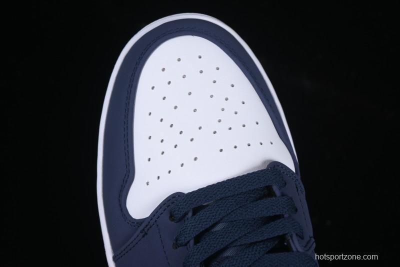 Nike Air Jordan 1 Low AJ1 Patriot Blue Red Low-Top Casual Lifestyle Sneakers - CZ8454-400