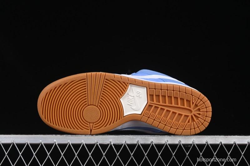 Nike SB Dunk Low Pro ISO University Blue Low-Top Skate Shoes - FJ1674-401