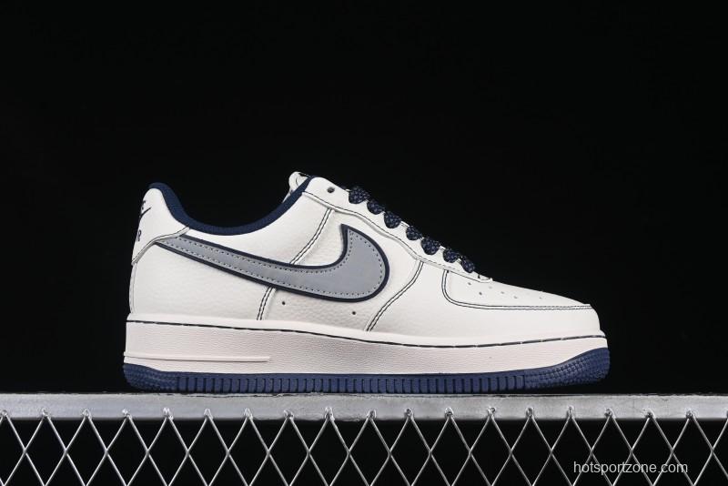 Nike Air Force 1 '07 Low The North Face x COMME des GARÇONS Navy Blue Line Casual Sneakers - HH7518-051