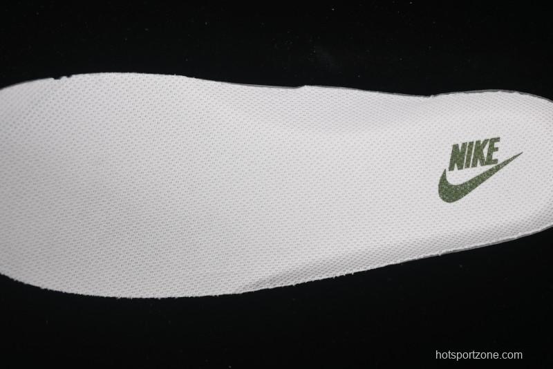 Nike Air Force 1 '07 Low Stussy Collaboration Dual-Tone Beige Green Casual Sneakers with Strap - XS1958-525