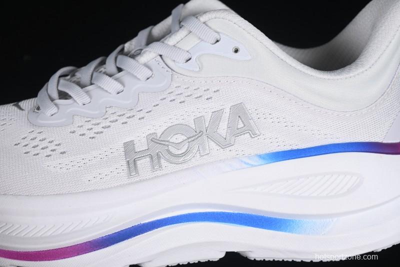 HOKA ONE ONE Bondi 9 Knit Lightweight Casual Running Shoes - 1162012 CYWH
