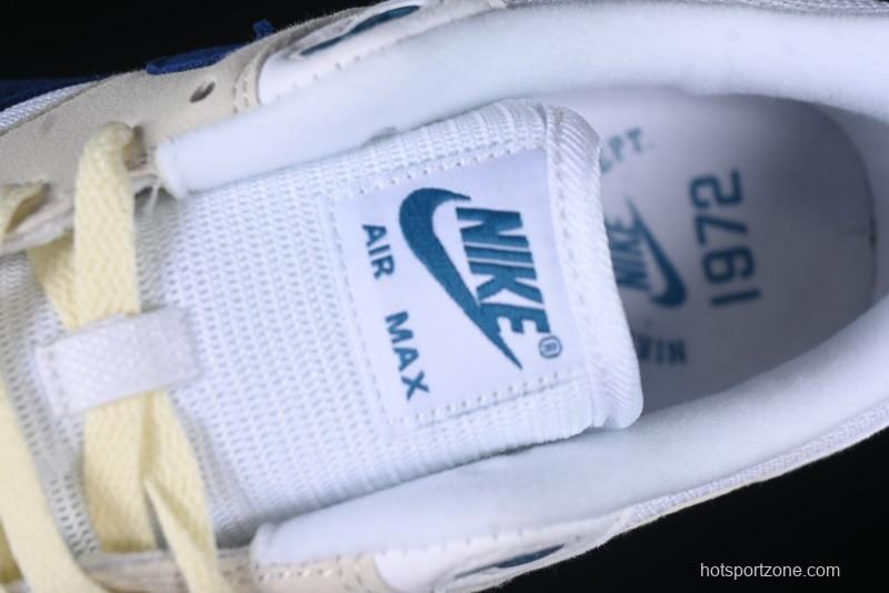 Nike Air Max 1 Retro Running Shoes with Half-Sole Air Cushion - FQ8048-133