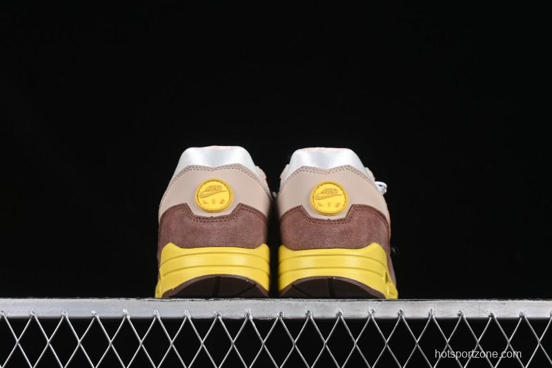 Nike Air Max 1 Retro Running Shoes with Half-Sole Air Cushion - HV5776-200