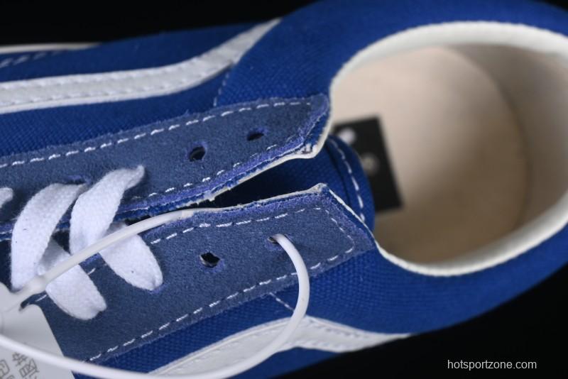 Vans Premium Old Skool 36 Retro Skate Shoes with Full-Grain Leather and Cushioned Insole - VN000CQDDWR