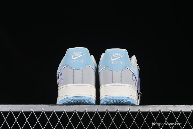 Nike Air Force 1'07 Low Nezha Collaboration Magic Ball Spirit Pearl Casual Sneakers - DF0188-047