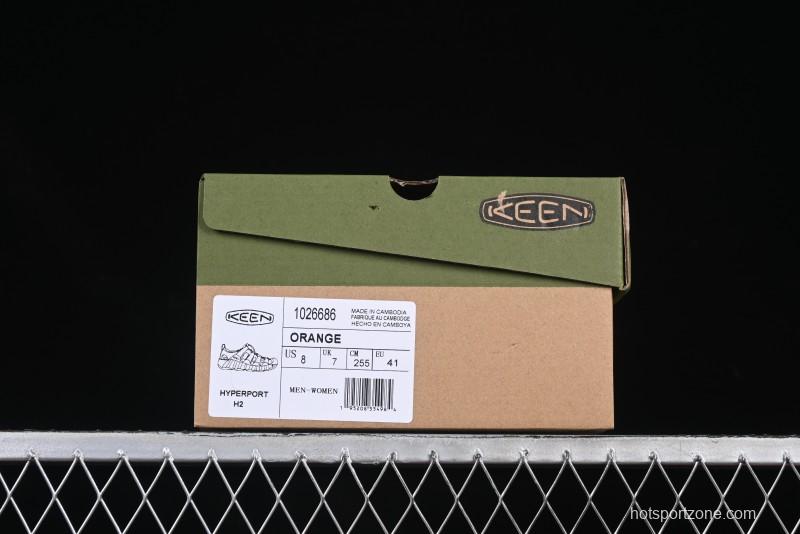 Keen Newport H2 Outdoor Sports Water Shoes with Toe Protection - 1026686ORANGE