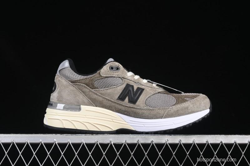 New Balance Made In USA M993 Series Classic Retro Casual Running Shoes with Heritage Design - U993JJ