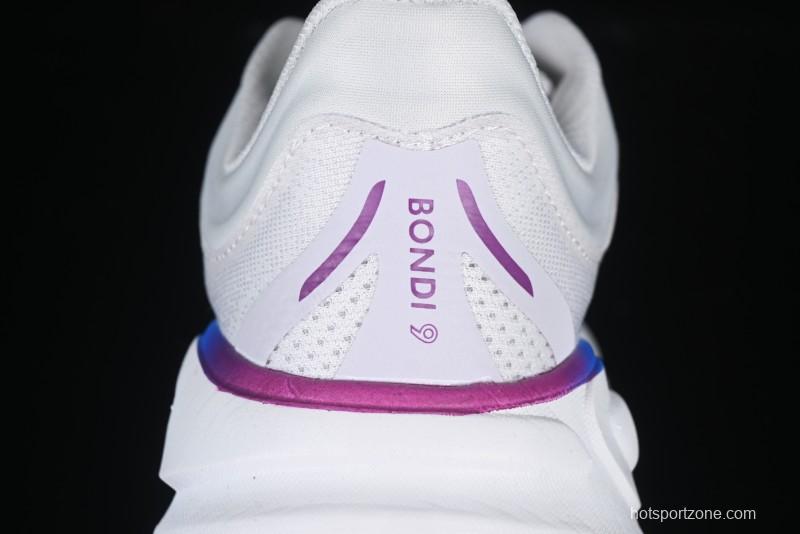 HOKA ONE ONE Bondi 9 Knit Lightweight Casual Running Shoes - 1162012 CYWH