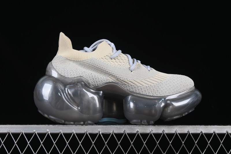 Grounds Big Bubble High Platform Sneakers Transparent Blue - AJE5
