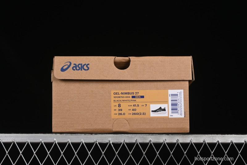 Asics Gel-Nimbus 27 Retro Breathable Casual Shoes with Cushioning for Men - 1012B753-003
