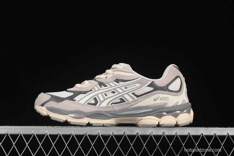 Asics Gel-NYC Retro Breathable Casual Shoes with Cushioning for Men - 1201A789-103