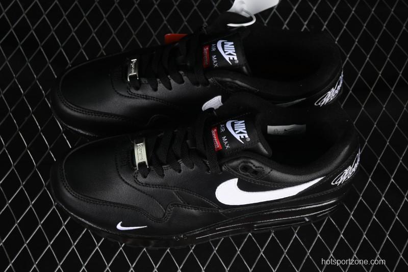 Nike Air Max 1 Retro Running Shoes with Half-Sole Air Cushion - HF8813-001