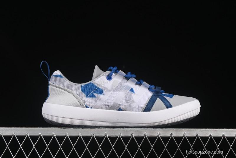 Adidas Climacool Boat Lace Graphic Breathable Cushion Casual Shoes - BA8395