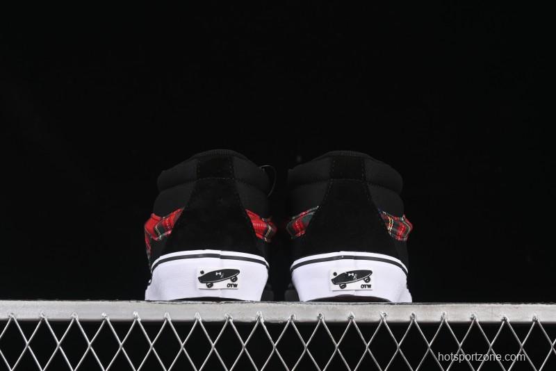 Vans Sk8-Mid Anaheim Collection Scottish Plaid Casual Low-Top Canvas Shoes - VN0A4UWIVNE