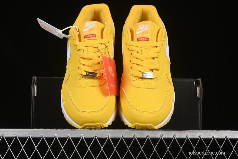 Nike Air Max 1 Retro Running Shoes with Half-Sole Air Cushion - HF8813-700