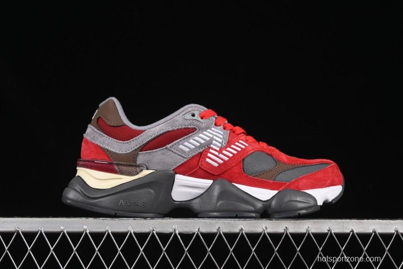 New Balance NB9060 Series Retro Casual Running Shoes with ABZORB Cushioning - U9060YZA