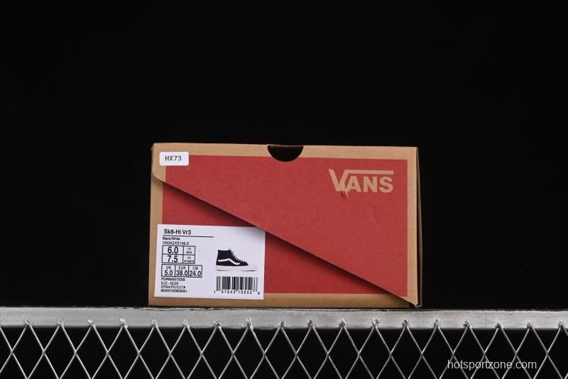 Fear of God x Vans Sk8-Hi High-Top Sneakers in Minimalist Black/White - VN0A2XS1ML5