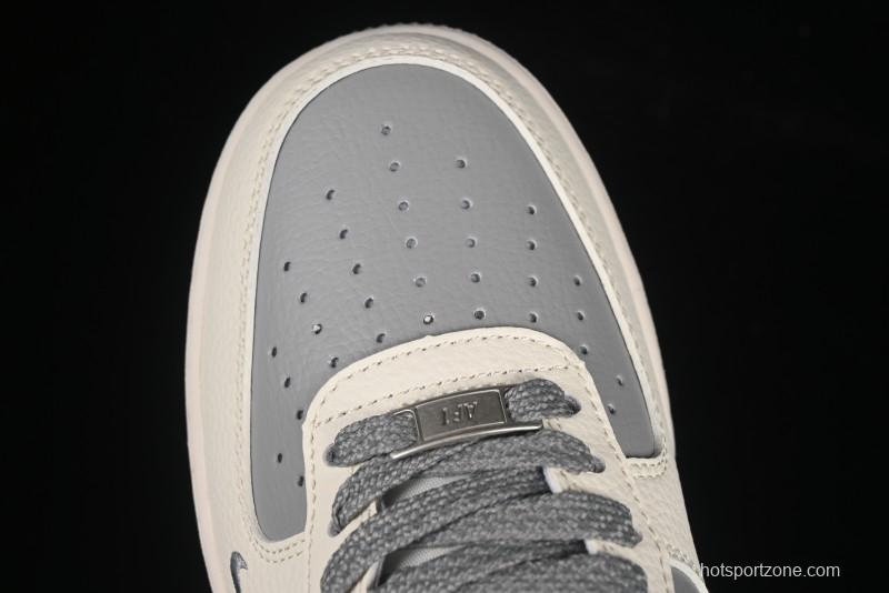 Nike Air Force 1 '07 Low Supreme Casual Sneakers with Full-Length Air Cushion - HH7518-058