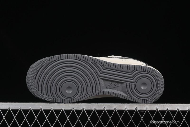 Nike Air Force 1 '07 Low Bape Collaboration Star Swoosh Casual Sneakers - XS1958-570