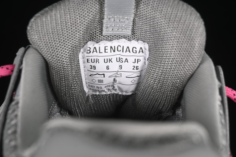 Balenciaga Track Sneaker Tess s.Gomma Res BI ALV/TIS EFF NUBUK/TIS E Waterproof Running Shoes - WTRHK1013