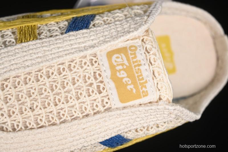 Onitsuka Tiger Mexico 66 Sabot Slip-On Shoes with Breathable Mesh Upper - 1183C123-104