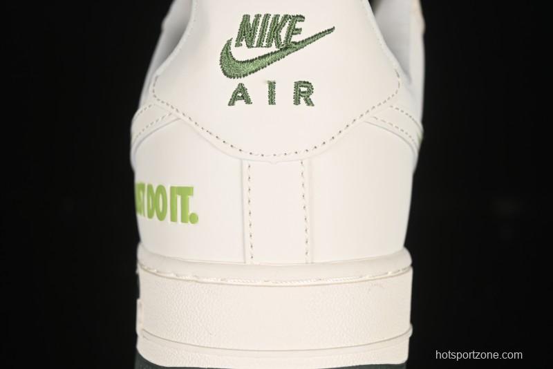 Nike Air Force 1'07 Low Just Do It Casual Sneakers with Full-Length Air Cushion - DF0188-056