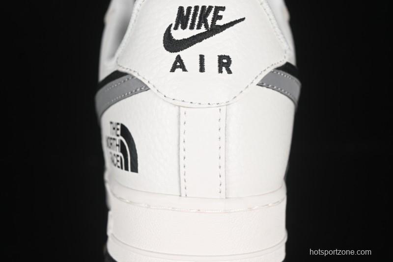 Nike Air Force 1 '07 Low The North Face Collaboration Beige Double Swoosh Casual Sneakers - AM1588-006