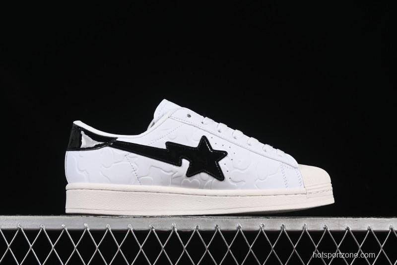 Adidas Bape Superstar JR2701 Shell Toe Casual Sneakers - JR2701