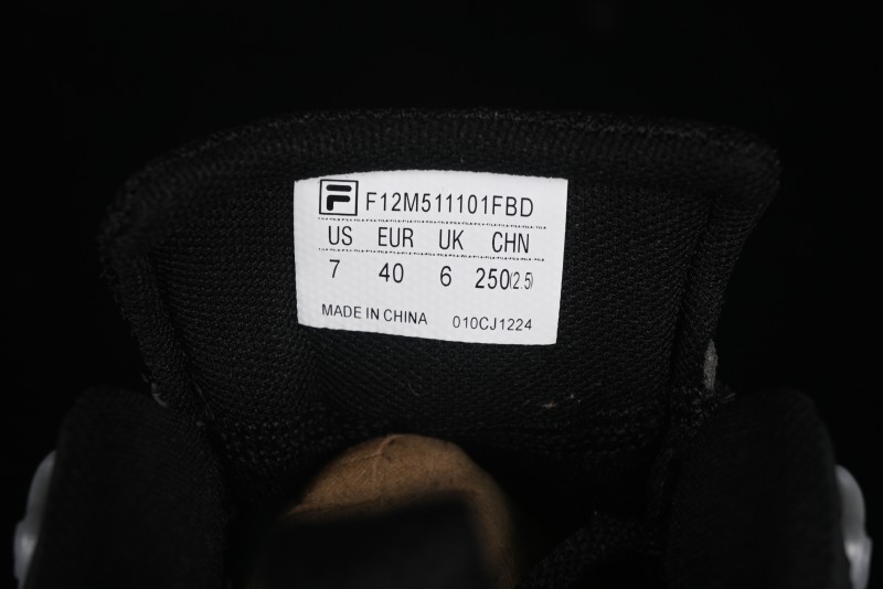 Fila Fusion Fern 2.0 Retro Chunky Sneakers with 3CM Thickened Platform Sole - F12M511101FBD