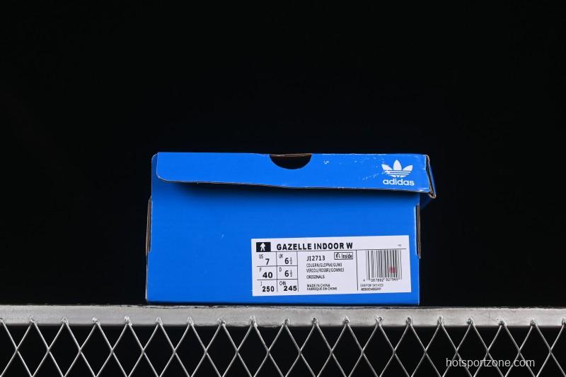 Adidas Originals Gazelle Indoor Retro Casual Anti-Slip Wear-Resistant Low-Top Sneakers - JI2713
