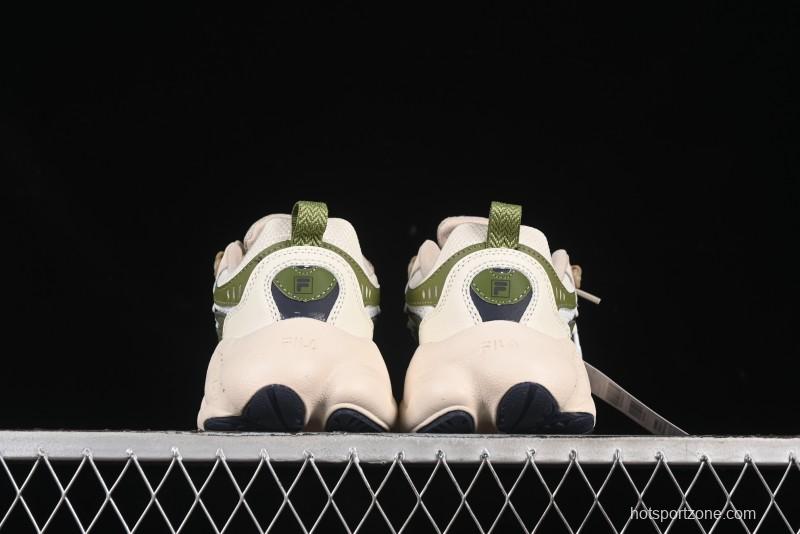 Fila Fusion Fern 2.0 Retro Chunky Sneakers with 3CM Heightening Sole - F12M511101FMC