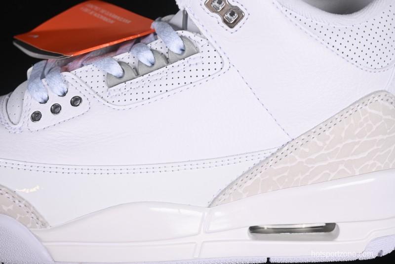 Nike Air Jordan 3 Retro Pure Money Sneakers - CT8532-111