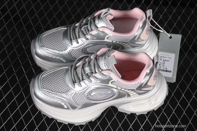 GG-CC Casual Sports Running Shoes with Crescent Moon Sole and 5cm Height Increase - 668-1