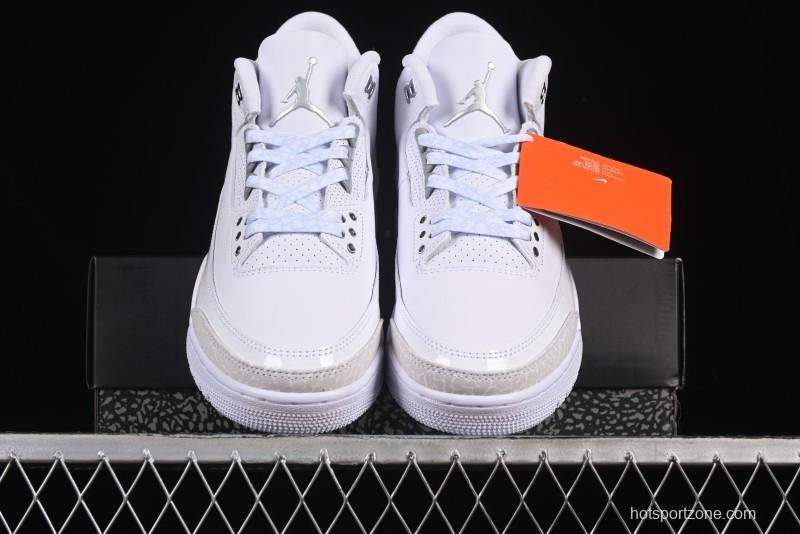 Nike Air Jordan 3 Retro Pure Money Sneakers - CT8532-111